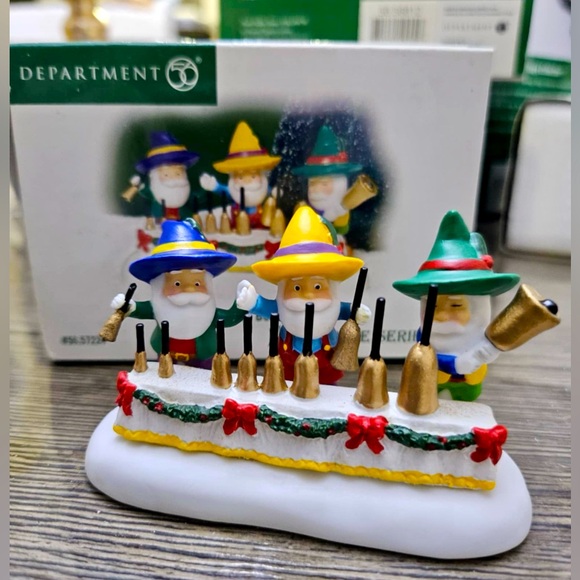 SOLD - Department 56 Christmas Bell Choir/Chior - Picture 1 of 7